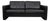 Conseta Two-Seater Sofa in Black Leather from COR For Sale