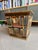 Mid-Century Modern Vintage 1950s Trompe L’Oeil Painted Wood Book Motif Cachepot Planter Basket Fornasetti Style For Sale - Image 3 of 16