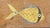 Wood Vintage MCM Fish Motif Paintings on Burlap - Pair For Sale - Image 7 of 13