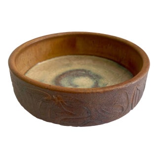 California Modernist Paul Bellardo Bowl Modern Pottery - Paul Bellardo Ceramic Dish Platter Catchall Bowl Pot For Sale