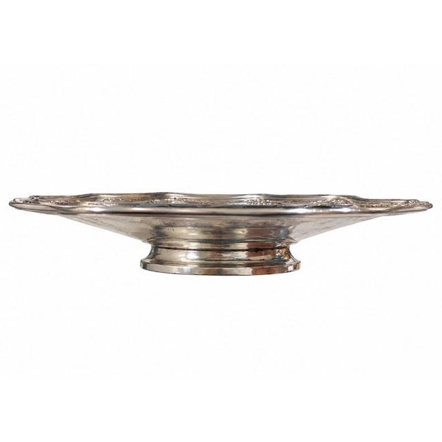 Stunning authentic antique sterling silver cookie dish crafted by the renowned Whiting Manufacturing Company. Dating back...