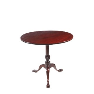 Antique Georgian Mahogany Tripod Table, 1780 For Sale