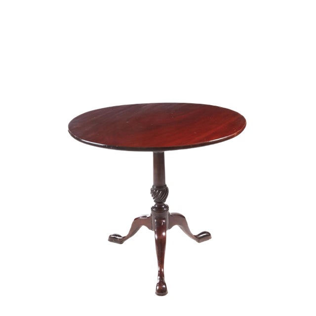 Antique Georgian Mahogany Tripod Table, 1780 For Sale