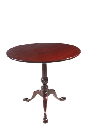 Antique Georgian Mahogany Tripod Table, 1780
