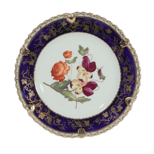 Rose Coalport Porcelain Botanical Plates, Set of Twelve, John Rose For Sale - Image 8 of 16