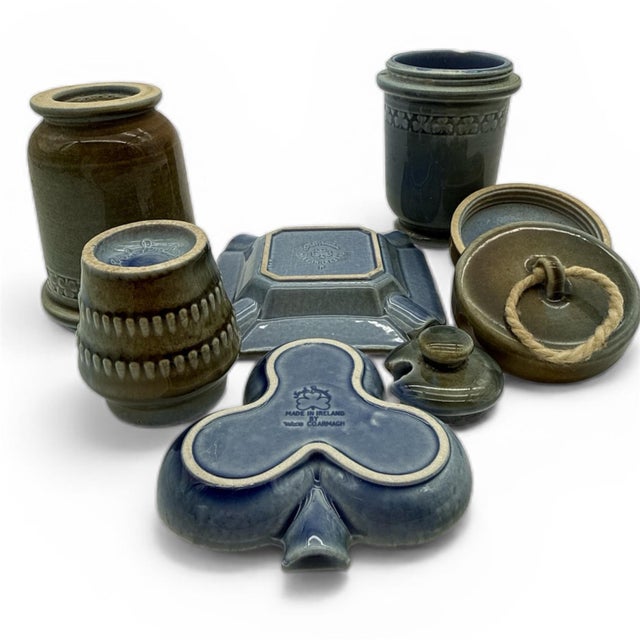The 5 items we are offering in the images above are vintage Wade Irish Porcelain pieces, produced in Ireland. The set...