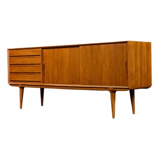 Gunni Omann for Omann Jun Model 18 Teak Credenza, Denmark 1960s For Sale