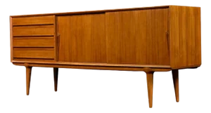 Gunni Omann for Omann Jun Model 18 Teak Credenza, Denmark 1960s