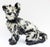 Italian ceramic terrier. 1950s. Very Hollywood Regency.
