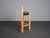 1990s Architectural Wood and Leather Bar Stools, Netherlands, 1990s, Set of 3 For Sale - Image 5 of 11