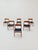 Danish Dining Chairs in Teak with Leather Seats by Johannes Nogaard, 1960s, Set of 6 For Sale - Image 3 of 11