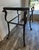 Late 20th Century Hollywood Regency Patinated Metal Console Table For Sale - Image 9 of 12