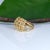 Basket-Weave Estate Ring in Solid 14k Gold – Woven Gold Ring, Size 7 For Sale In Columbus - Image 6 of 9