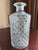Mid 20th Century Mid 20th Century Mid Century Modern Diamond Cut Crystal Decanter With Silver Tag Stopper For Sale - Image 5 of 11