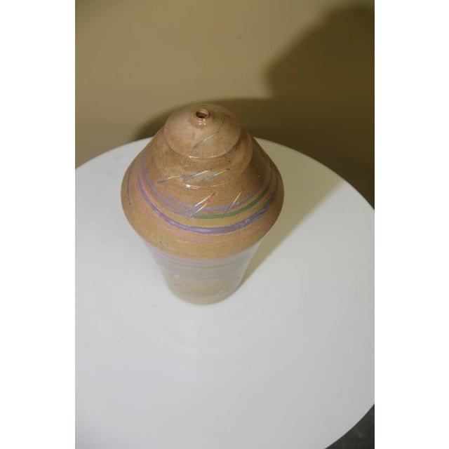 Mid-Century Modern Mid 20th Century Dick Studley Pottery Vase For Sale - Image 3 of 8