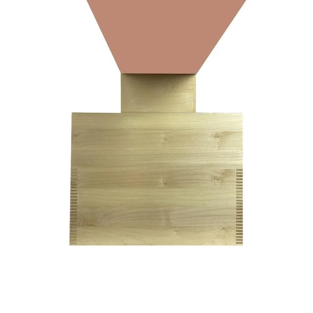 CIMABUE BEIGE RED Chair by Ferdinando Meccani for Meccani For Sale - Image 6 of 8