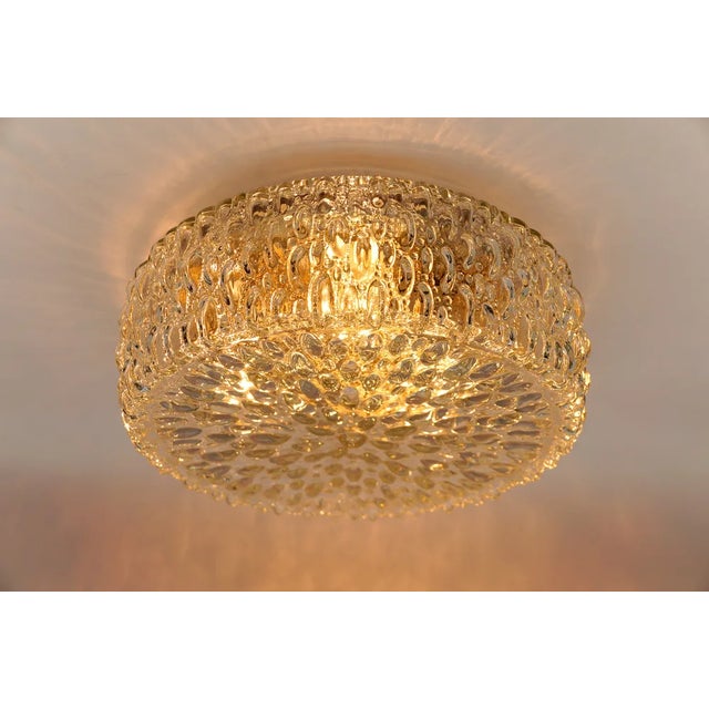 Large bubble glass wall lamp / flush mount by limburg, 1960s germany we have three different sizes in the same style. The...