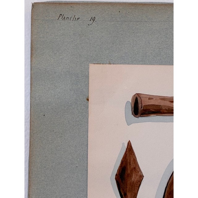 Antique Watercolor Bronze Age Tools From the Dmitry Samokvasov Collection in Moscow c.1910 For Sale In Reno/Lake Tahoe - Image 6 of 17