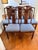 Set of 8 Vintage Rosewood Dining Chairs With Blue Seats For Sale - Image 18 of 18