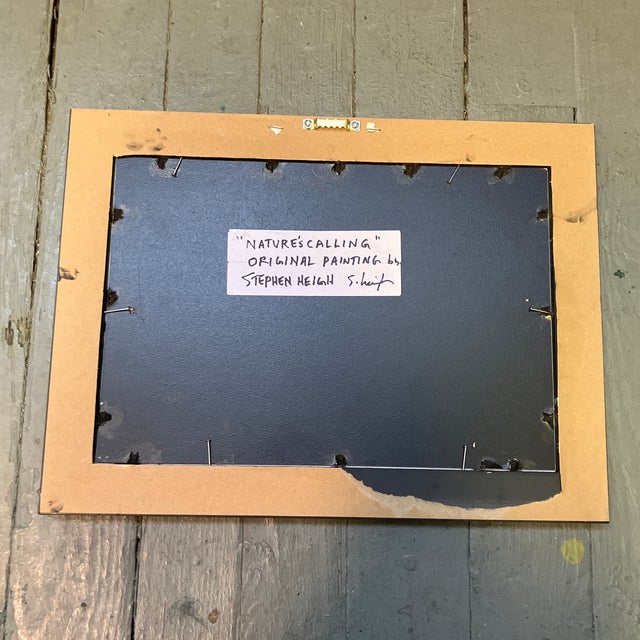 Contemporary Original Stephen Heigh Abstract Painting “Nature’s Calling” For Sale - Image 4 of 4