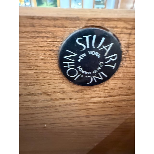 John Stuart Milo Baughman for John Stuart Mid Century Gentleman Dresser For Sale - Image 4 of 12