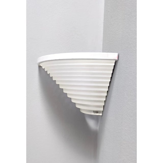 Vintage Egisto Corner Sconces by Angelo Mangiarotti for Artemide, 1980s, Set of 2 For Sale - Image 6 of 13