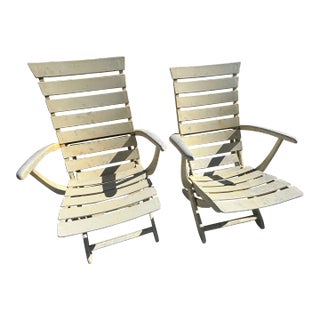 1993 Triconfort Vintage Adjustable 5 Position Chairs - Set of 2 For Sale