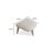 Modern Set of Oda Lounge Chair and Ottoman in Cream Upholstery from Audo Copenhagen For Sale - Image 3 of 18