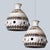 Danish Ceramic Pendant Lights, 1970, Set of 2 For Sale - Image 17 of 18