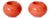 Vinage Orange Porcelain Tealight Candleholder Set by Arzberg Germany - a Pair For Sale