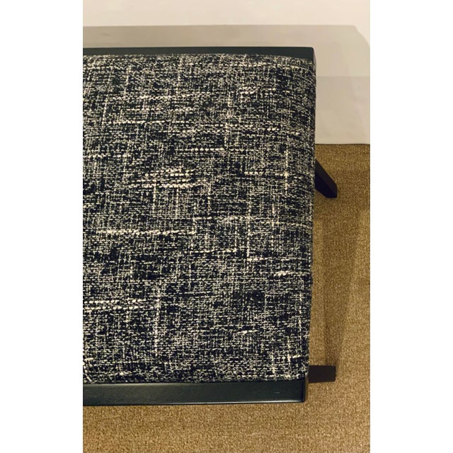 Currey & Company Currey & Co. Modern Onyx Selig Bench For Sale - Image 4 of 5