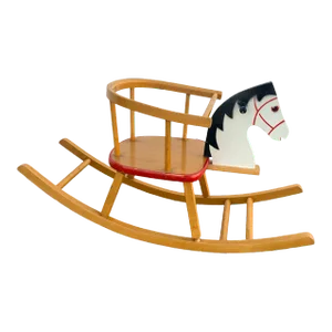 1950s Wood Rocking Horse
