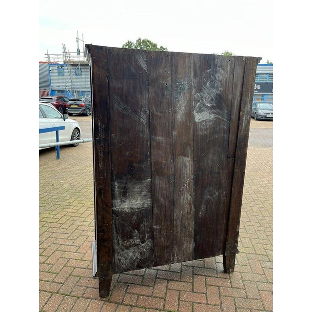 Antique Cabinet with Key For Sale - Image 5 of 12