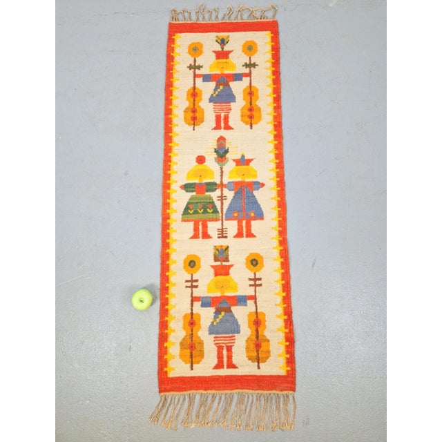 Vintage Chapel Kilim by Maria Domanska for Wawel Broste Kobe, Denmark, 1960s For Sale - Image 3 of 10
