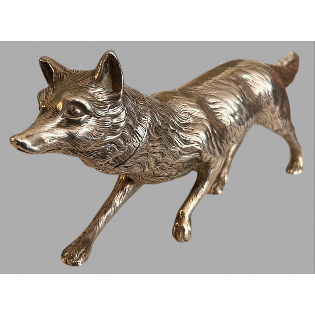 A Large Silver Fox by Berthold Muller a German Import. In superb condition and the head twist off like a very large...