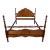 Early 20th Century Depression Era Full Size Bed For Sale