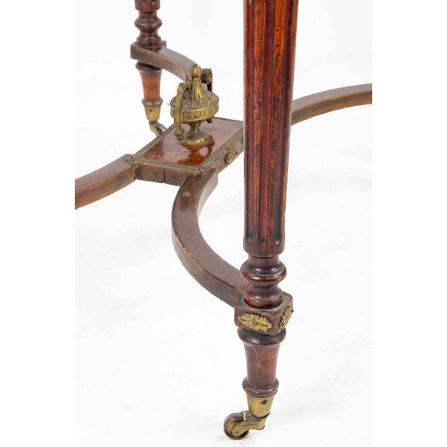Napoleon III Opening Side Table, Mid-19th Century For Sale - Image 6 of 12
