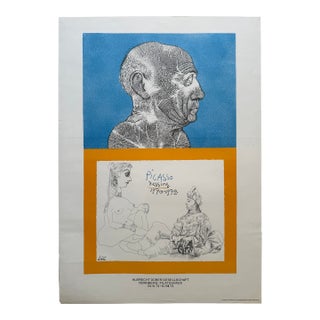 Michael Mathias Prechtl (1926–2003), Picasso: Dessins 1970–1972, Original Vintage Exhibition Poster For Sale