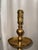 Large 39" Vintage Moroccan Brass Floor Candlesticks - A Pair For Sale - Image 4 of 8