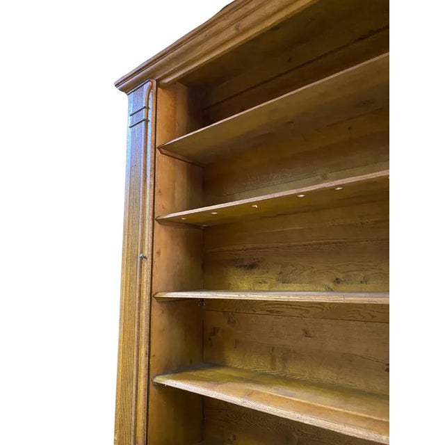 Large Vintage French Oak Shelf, 1990s For Sale - Image 6 of 11