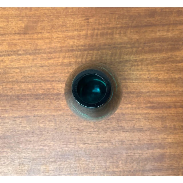 Green Mid-Century Modern 1365 Glass Vase by Tamara Aladin for Riihimäki, Finland, 1960s For Sale - Image 8 of 18