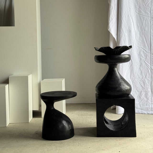 Openwork Cubic Stool or Coffee Table, 1980s For Sale - Image 10 of 11