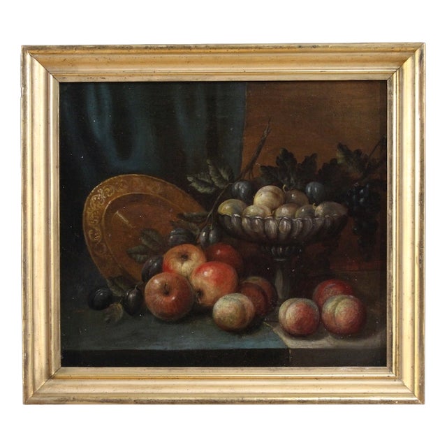 Italian Artist, Still Life Painting, 1750, Oil on Canvas For Sale