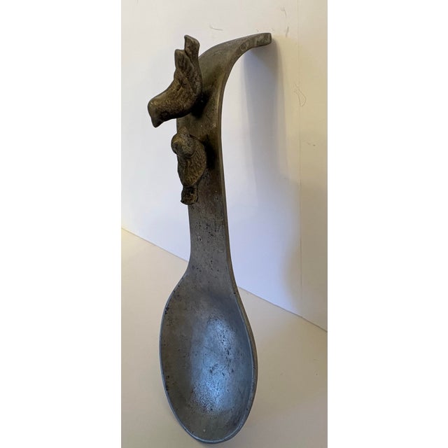 1980s 1980s Arthur Court Bird Spoon Rest For Sale - Image 5 of 6