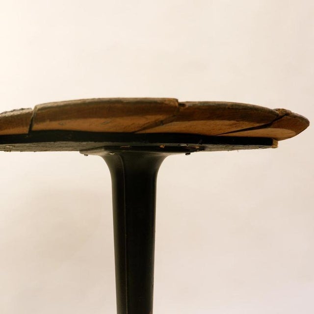 French Pedestal Side Table from Lemaire Champage, 19th Century For Sale - Image 9 of 11