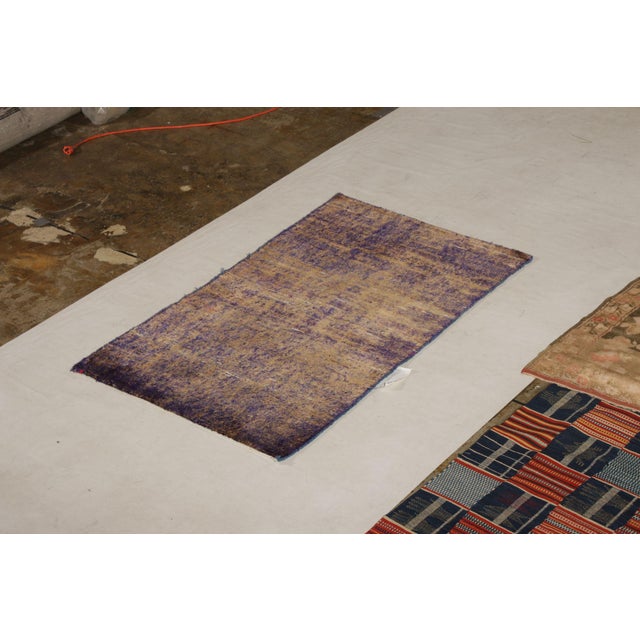 Modern Rug & Kilim's Modern Silk Rug Beige Brown Textural Custom Pattern For Sale - Image 3 of 8