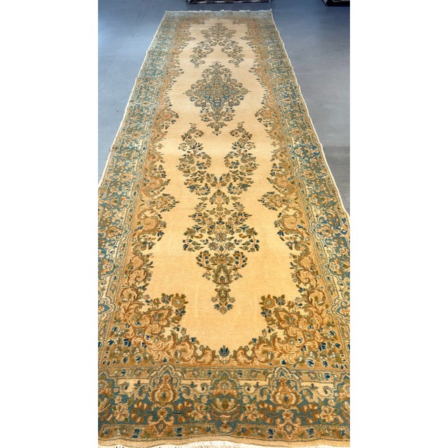 Classic fine wool hand knotted "American" Kerman. Rugs specifically woven for the American market in 1920's and 1930's...