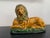 Enesco, Apparence Vintage Enesco Majolica Resting Lion Ball For Sale - Image 4 of 7