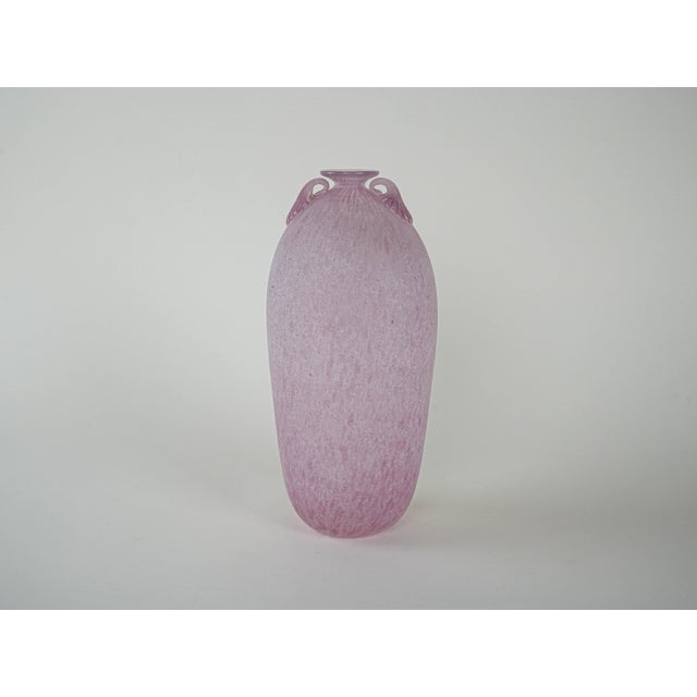 Italian Murano Glass Vase, 1970s For Sale - Image 4 of 9