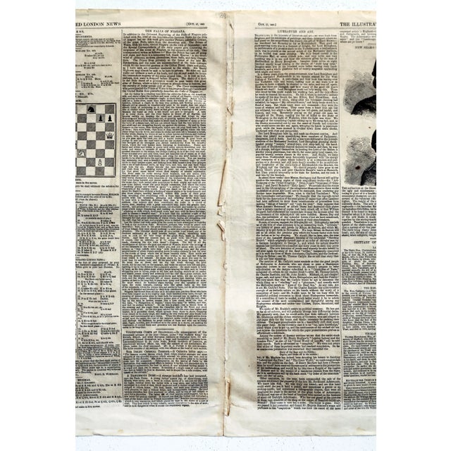 1860 English Newspaper - the Illustrated London News, Oct 27 1860 (Recto-Verso, Colored) For Sale - Image 10 of 11